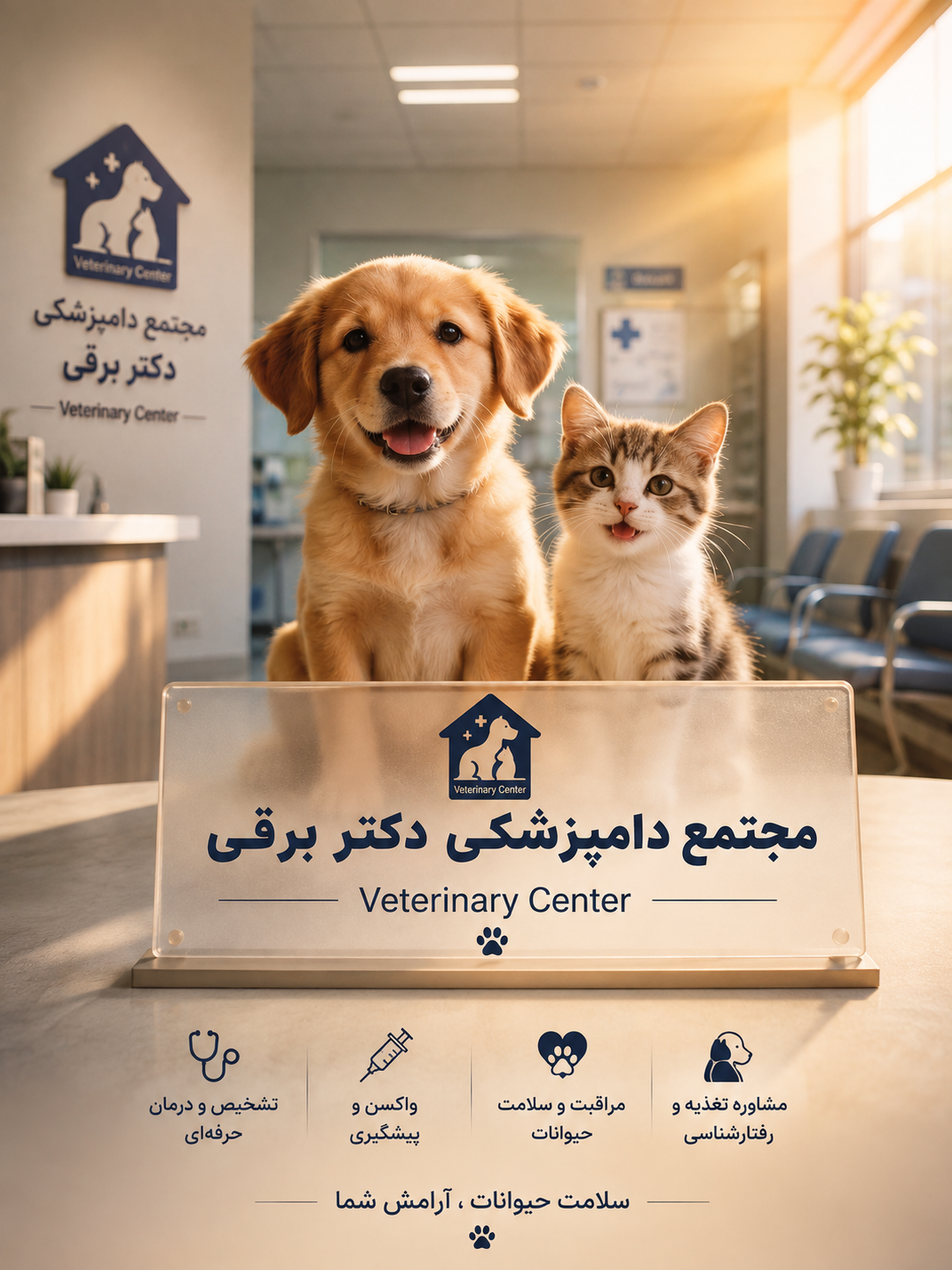 مجتمع دامپزشکی دکتر برقی